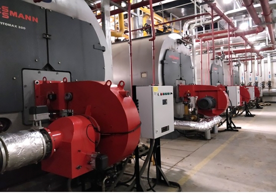 南京某公司低氮燃烧器系统改造